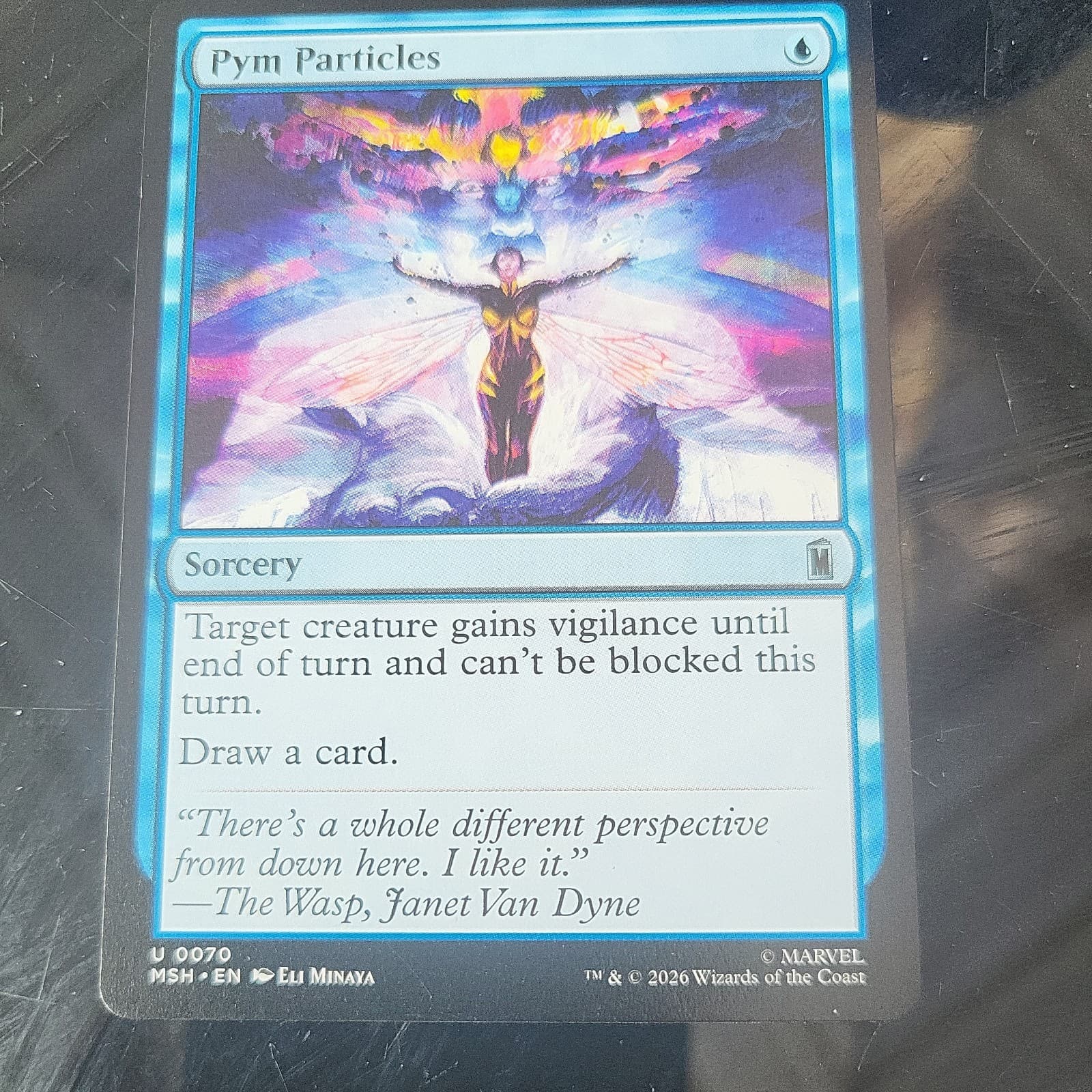 Listing photo for MTG Foil Pym Particles Card #70 Marvel Super Heroes NM Magic