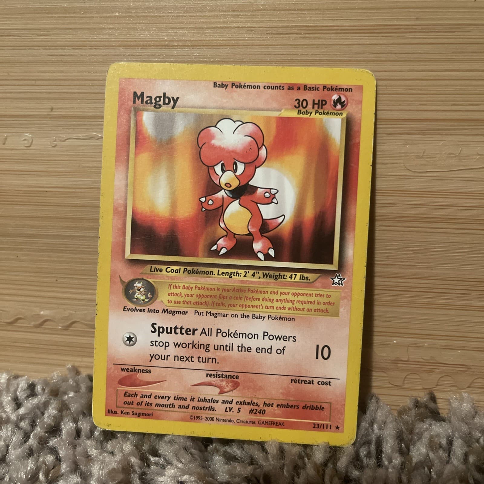 Listing photo for Magby 23/111 Neo Genesis Regular