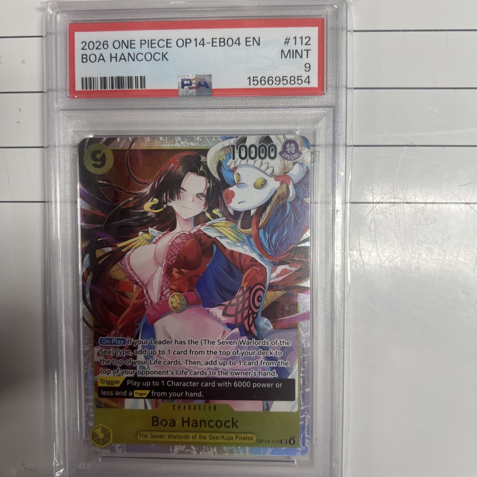 Listing photo for One Piece Boa Hancock Psa