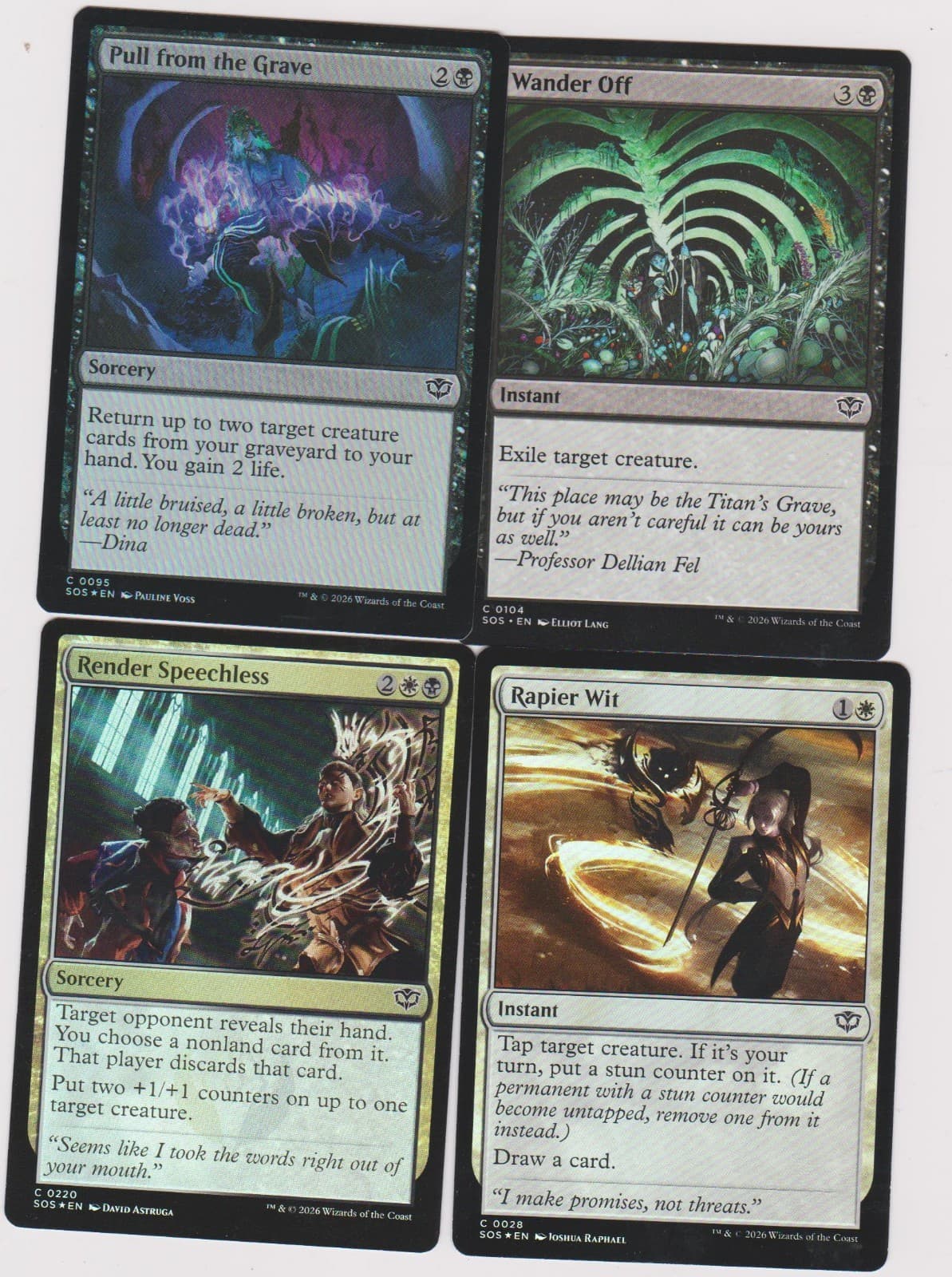 Listing photo for AVATAR-40 CARDS -SECRETS O STRIXHAVEN N-MINT MTG MAGIC FOIL SS-25 MULTICOLOUR