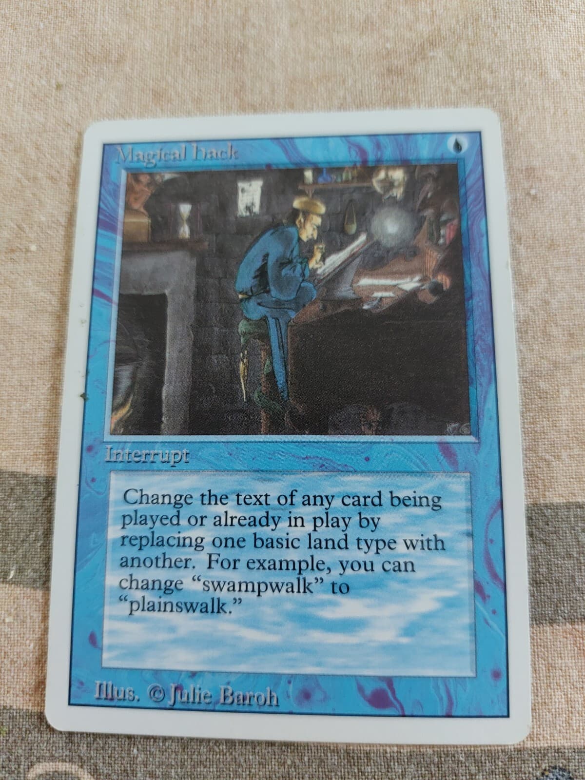Listing photo for Magical Hack magic the gathering Revised Card 1993/4
