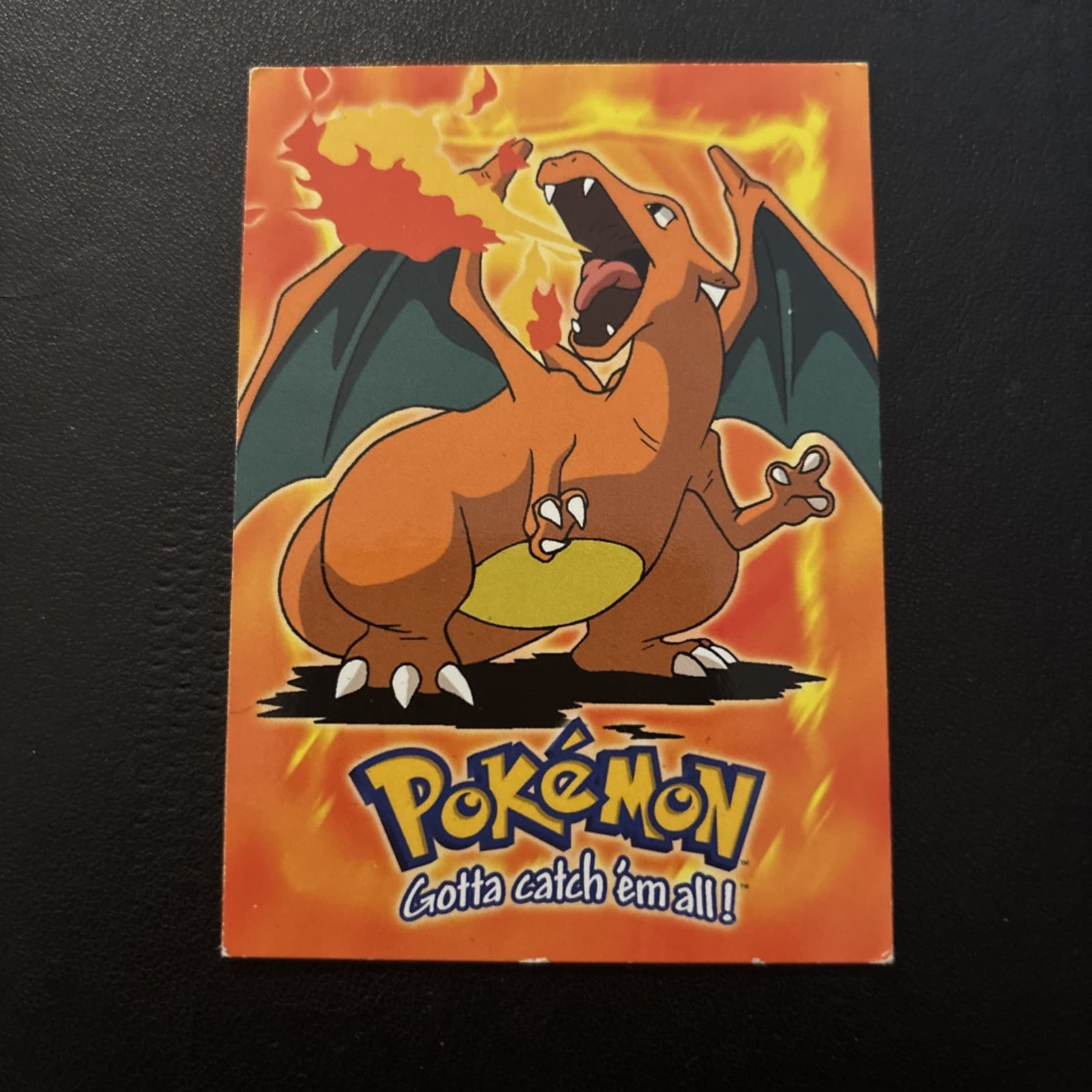 Listing photo for Pokémon Topps #6 Charizard E6 of 12 Blue Label Non-Holo