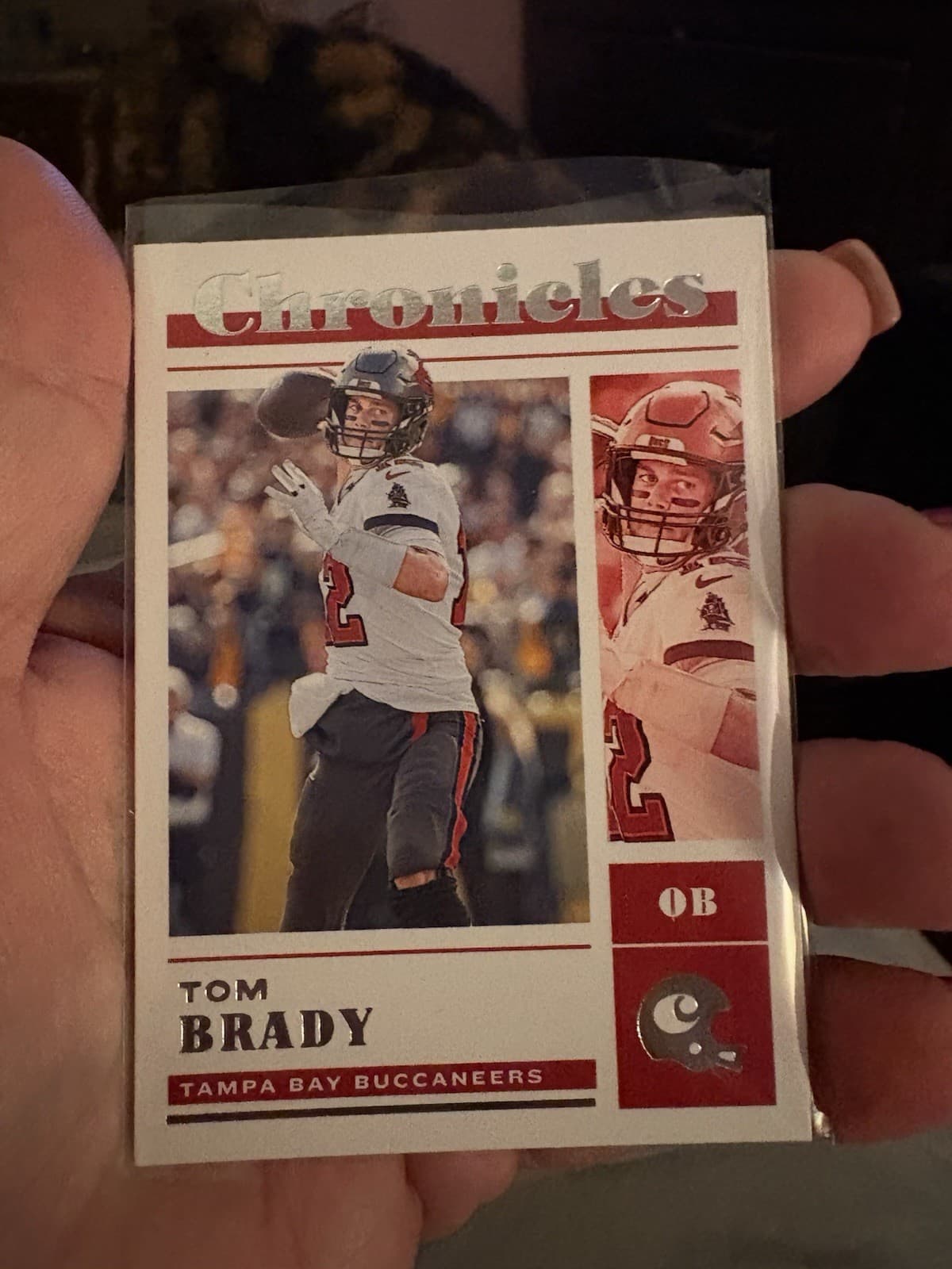 Listing photo for Panini 2022 Chronicles Tom Brady Base Set #25 Tampa Bay Buccaneers NFL Card