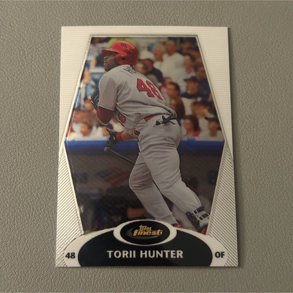 Listing photo for Topps Finest Torii Hunter Los Angeles Angels 2008 #53 MLB Baseball Card Base Set