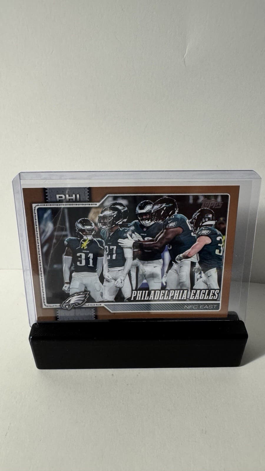 Listing photo for Topps NFL 2025 Philadelphia Eagles Checklist Card #276 /2026