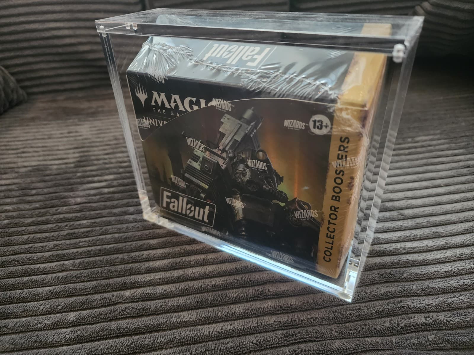 Listing photo for MTG Magic The Gathering Fallout Collector Booster Box w/ Acrylic Case