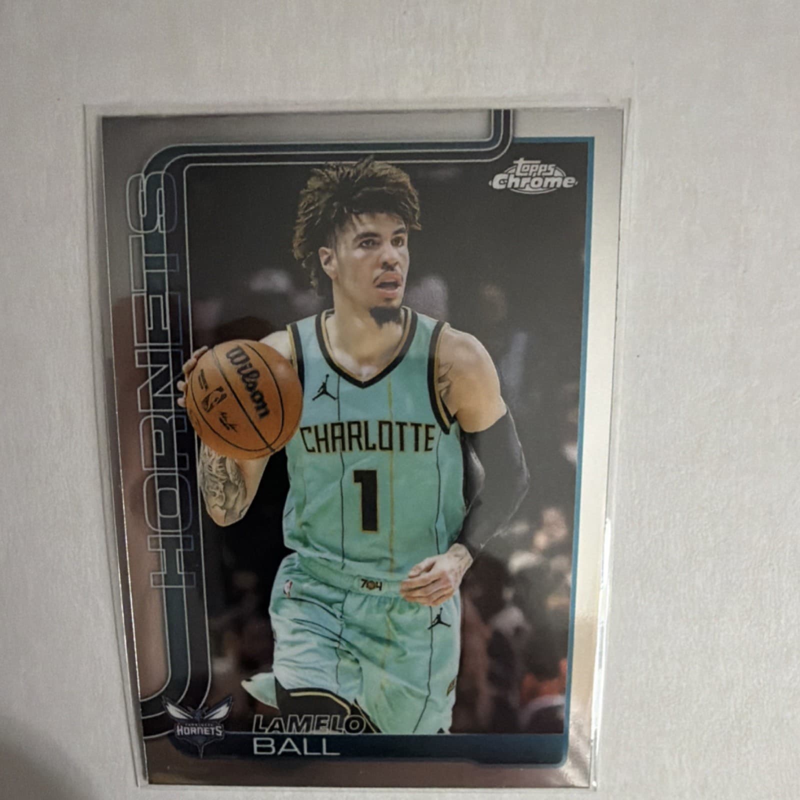 Listing photo for π₯Topps 2025-26 Chrome LaMelo Ball #39 Charlotte Hornets NBA Basketball Cardπ₯