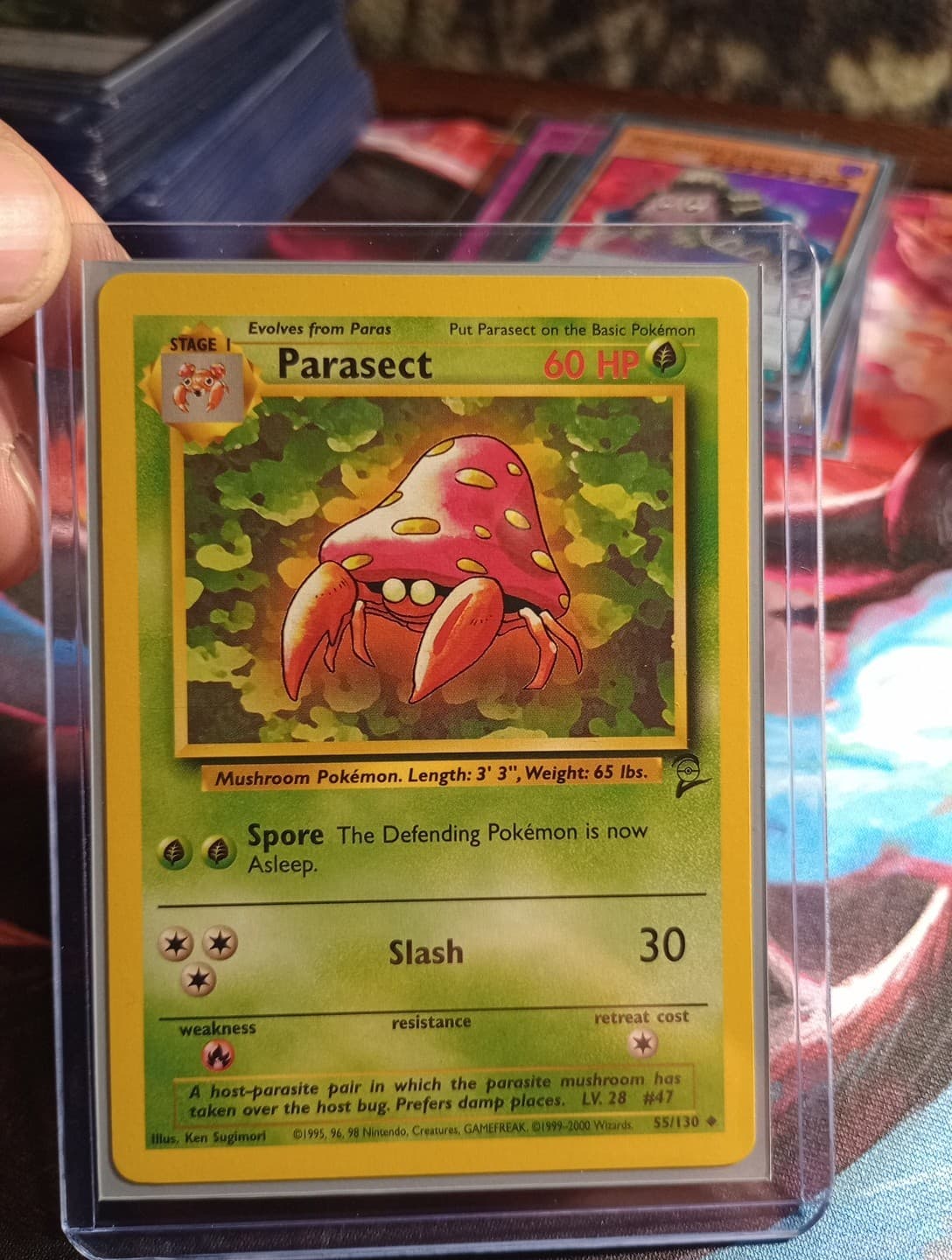 Listing photo for Parasect 055/130 Base Set 2 Regular