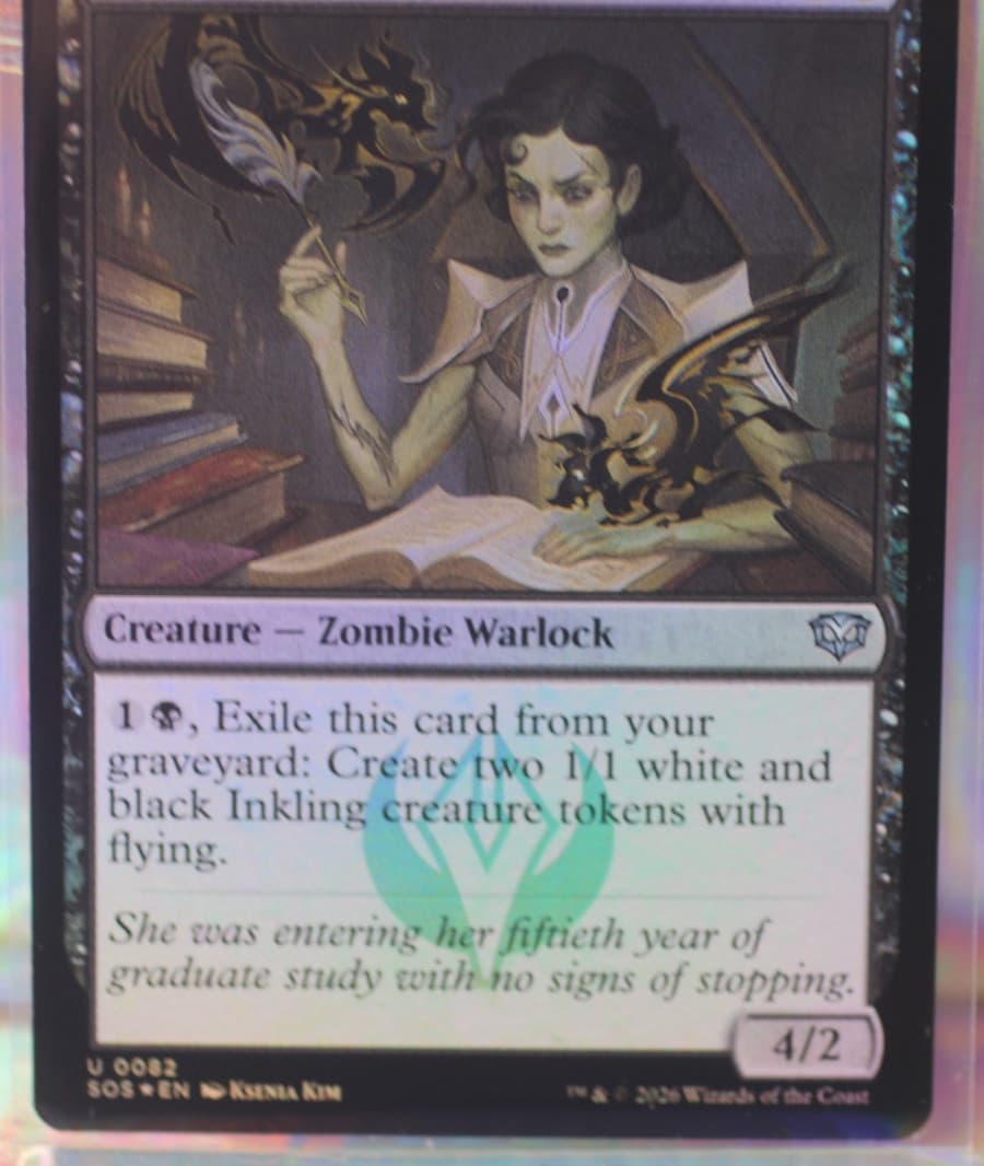 Listing photo for Mtg 1x Eternal Student #82 Foil Secrets of Strixhaven Magic the Gathering card