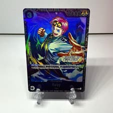 Listing photo for (Not official tcg fan made) One Piece CCG Koby P-008 Promo Card Treasure