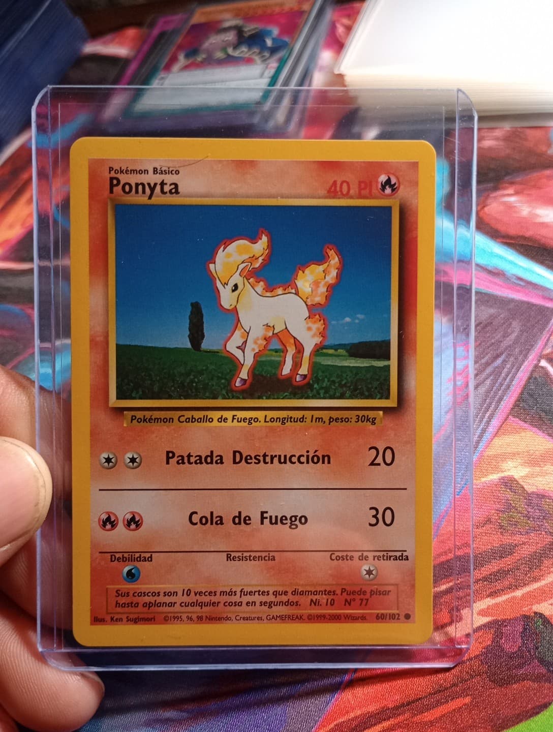 Listing photo for Ponyta 060/102 Base Set Regular