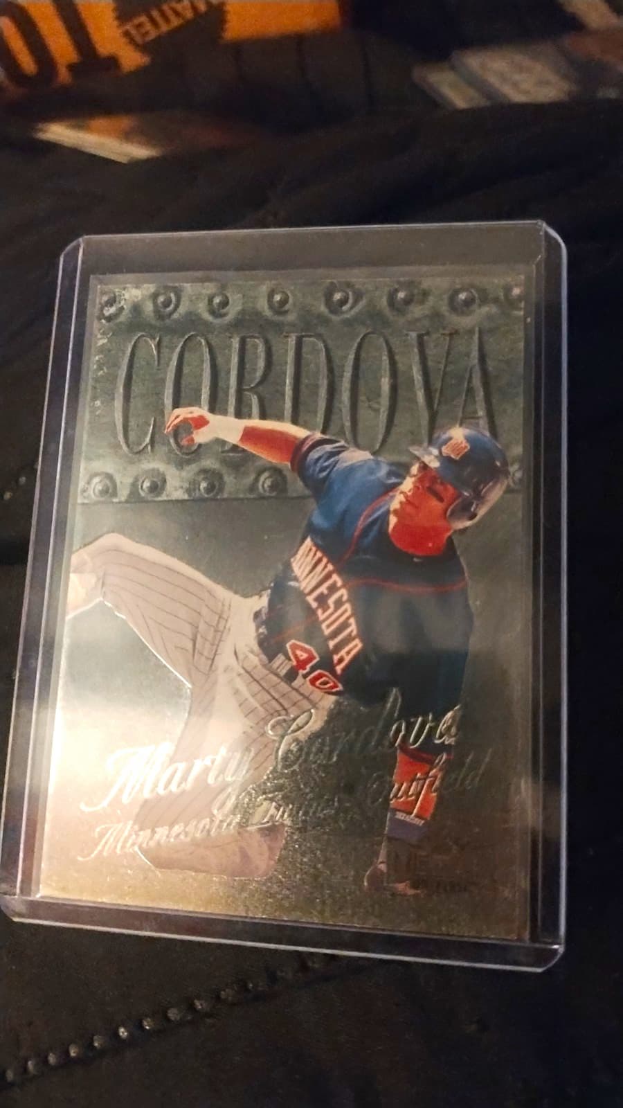 Listing photo for Fleer 1999 Marty Cordova Base Set #177 Minnesota Twins MLB Baseball Card
