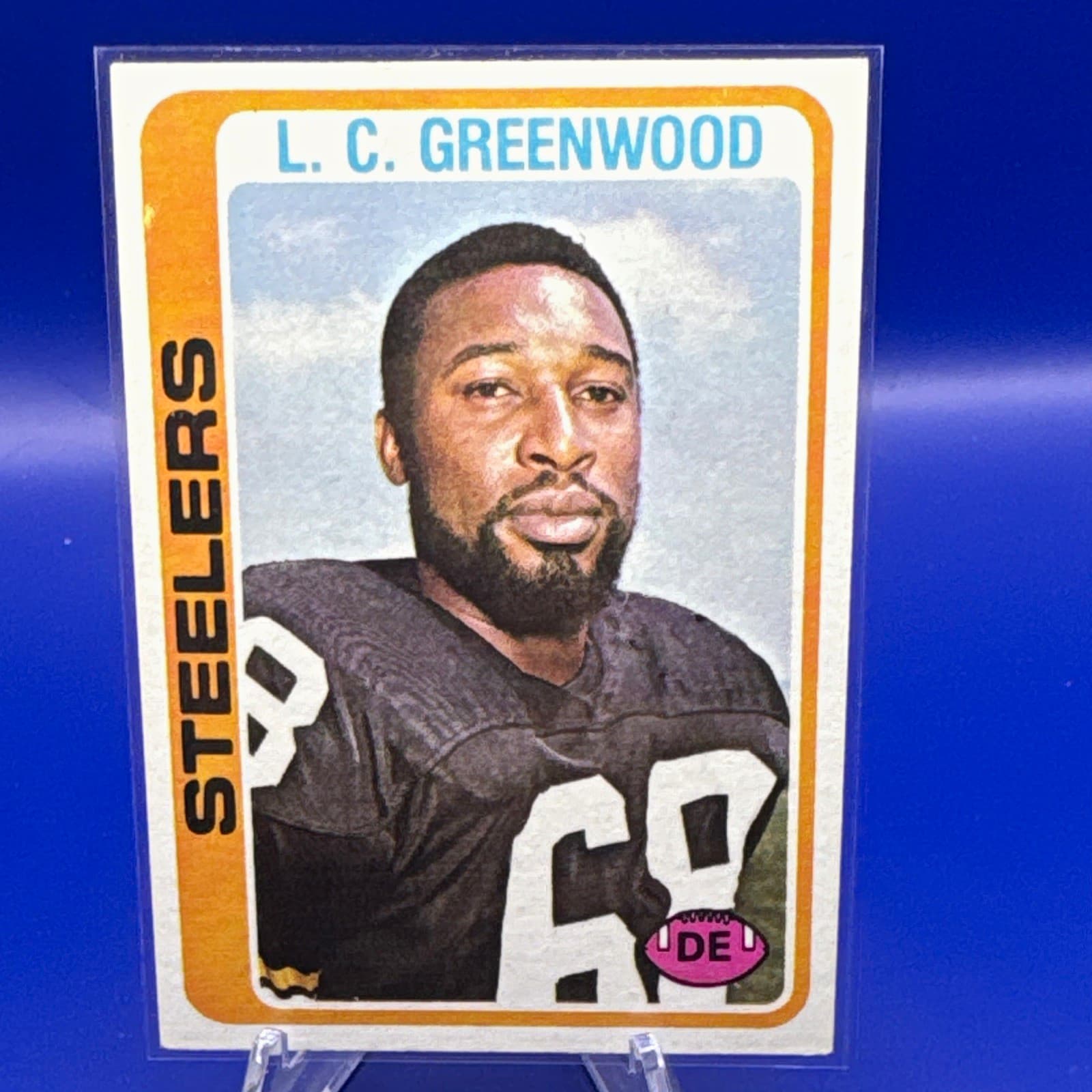 Listing photo for Topps 1978 Topps L.C. Greenwood #145 Pittsburgh Steelers NFL Base Set Card