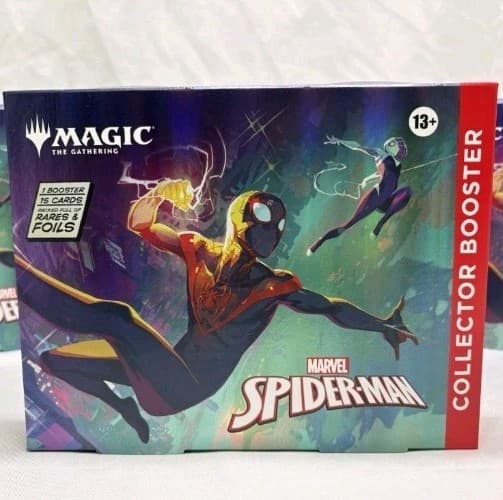 Listing photo for Magic: The Gathering Marvel’s Spider-Man Collector Booster Pack Sealed