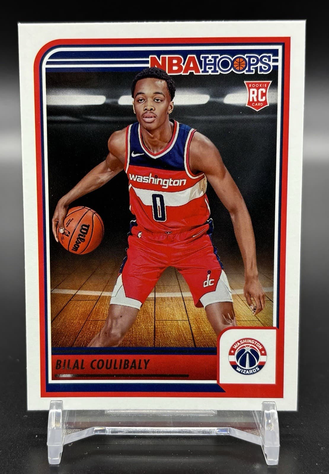 Listing photo for 2023-24 NBA Hoops #276 Bilal Coulibaly (RC) Rookie Card - Washington Wizards