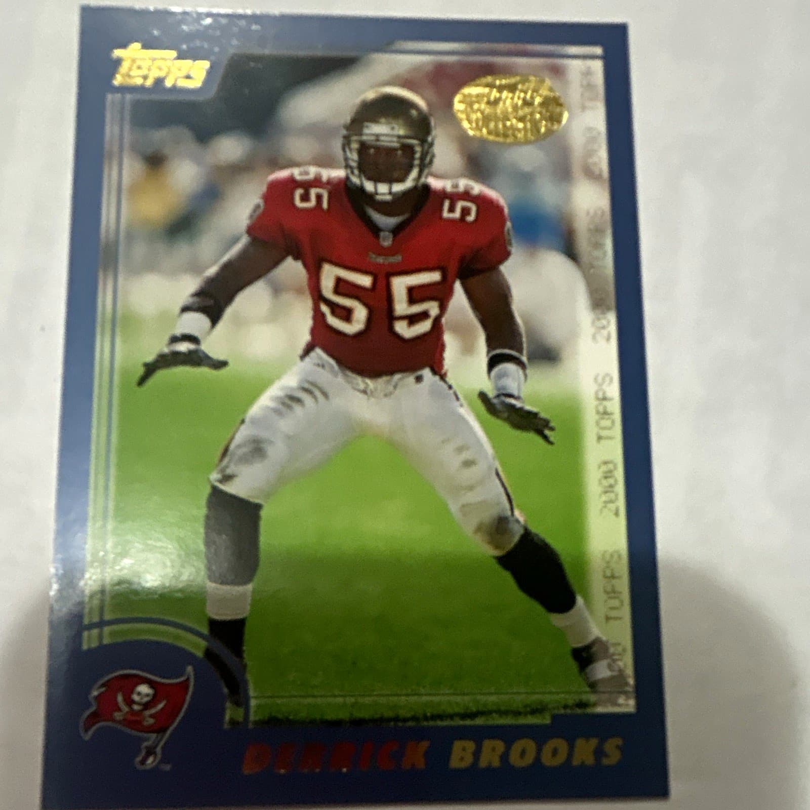 Listing photo for Topps Derrick Brooks 2000 Topps #33 Tampa Bay Buccaneers NFL Football Card